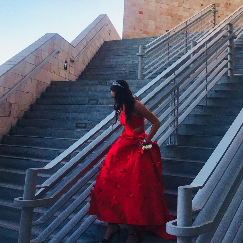 RED PROM DRESS!